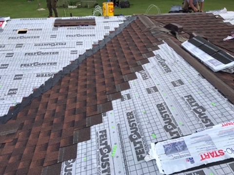 Shingle installation in Ocala, FL - CBC Construction Group